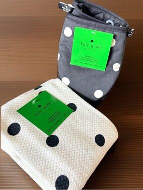 Kate Spade Kitchen Set including Towels and Oven Mitts NWT